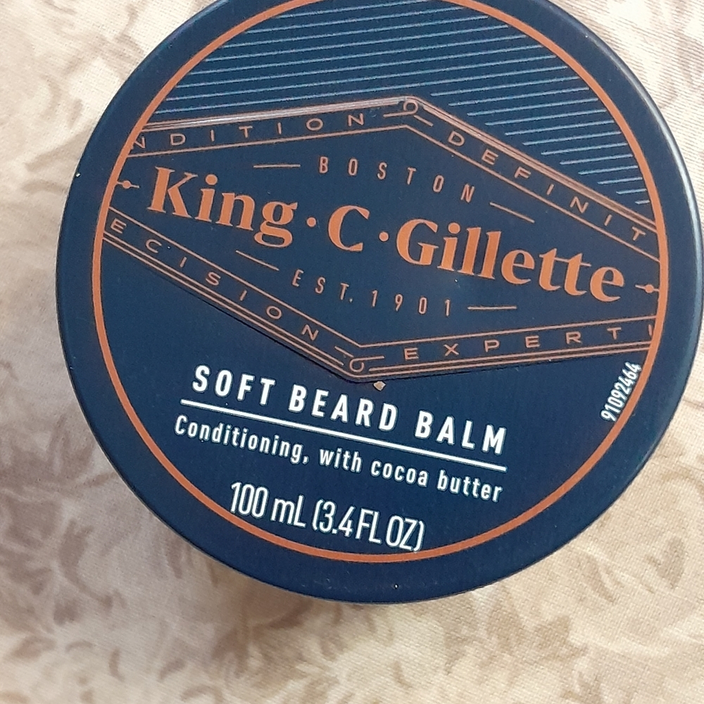 King C Gillett Soft Beard Balm 3.4 FL. OZ.